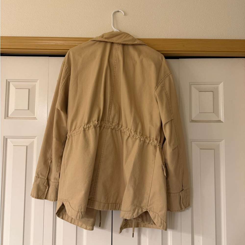 Universal Thread Beige Hooded Jacket - image 2